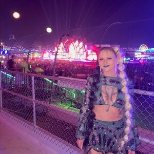 Lumi Shop Emerald Jade Goddess Sequin Set Set